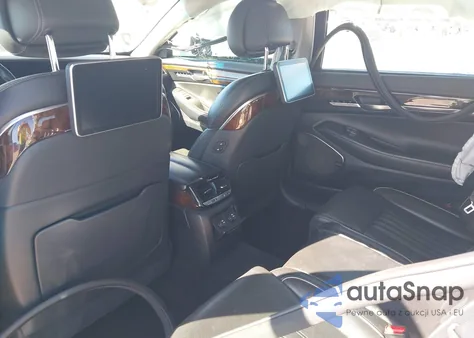 2018 Genesis G90 5.0 Ultimate из США, поврежденный, VIN KMHG54JH4JU039384